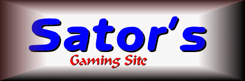 Sator's Gaming Site
